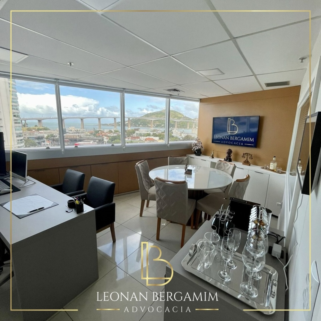 Sala principal — Leonan Bergamim Advocacia